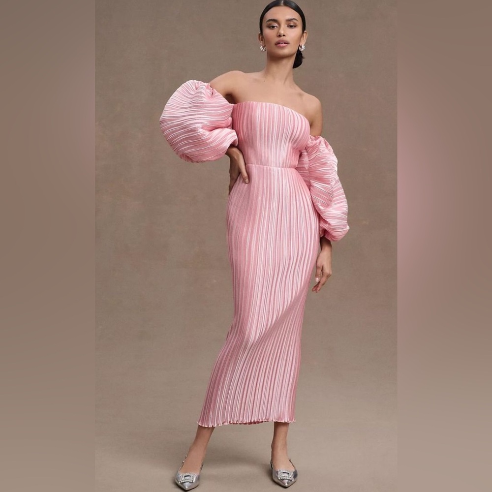 ISO Blush Pink L'Idee Sirene Gown - Size AUS 12/US 8